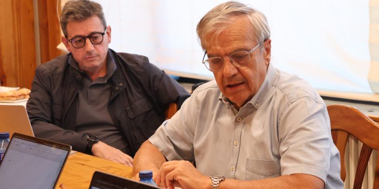 Xavier Altimir i Josep Duró. Foto: M. R. (ANA)