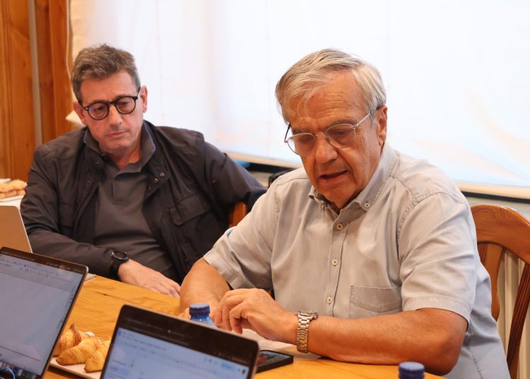Xavier Altimir i Josep Duró. Foto: M. R. (ANA)