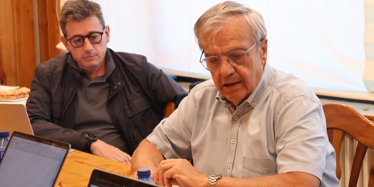 Xavier Altimir i Josep Duró. Foto: M. R. (ANA)