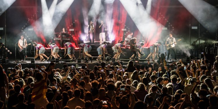 El concert de Buhos a la festa d'Encamp. Foto: Comú d'Encamp