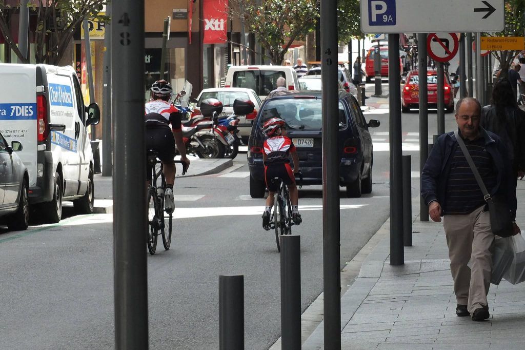 Ciclistes per carrers d'Andorra / Facebook
