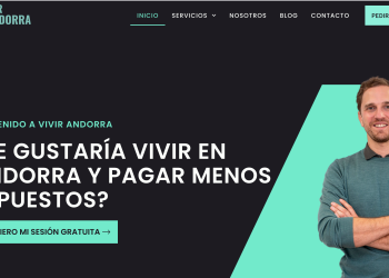 José Sansa publicita el seu negoci Vivir en Andorra / Vivir en Andorra
