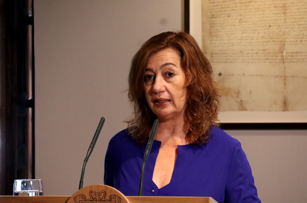La presidenta del Congrés dels Diputats, Francina Armengol. Foto: D. M. (ANA)