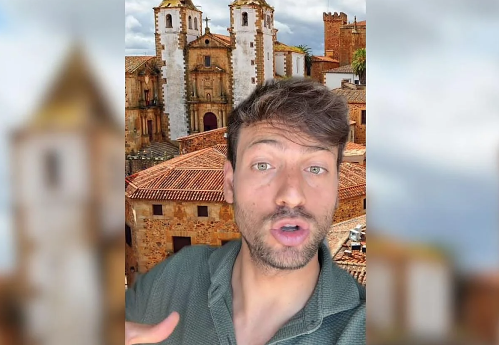 Captura del vídeo que s'ha fet viral.