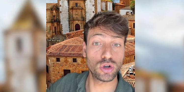 Captura del vídeo que s'ha fet viral.