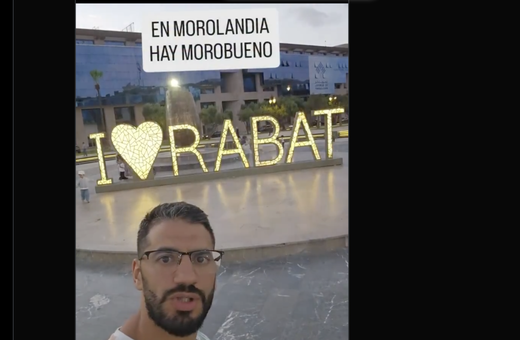 Imatge del polèmic vídeo / X