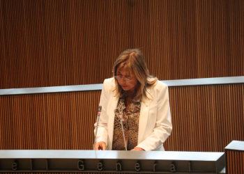 La ministra de Presidència, Economia, Treball i Habitatge, Conxita Marsol.