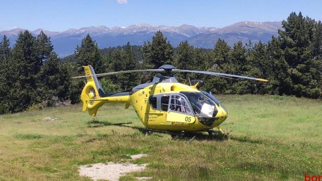 Helicòpter dels bombers / Twitter