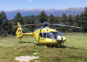 Helicòpter dels bombers / Twitter