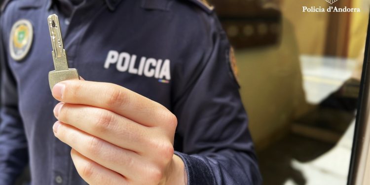 Vídeo dels consells de la policia. Foto: Policia d'Andorra