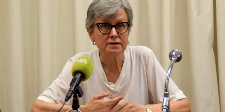 La presidenta de Càritas Andorrana, Anna Maria Villas. Foto: ANA