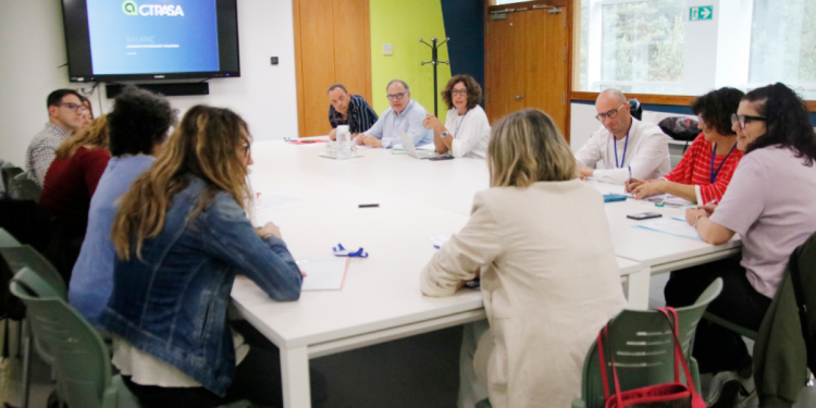 Un moment de la reunió de la Comissió d’Informació i Vigilància del CTR.