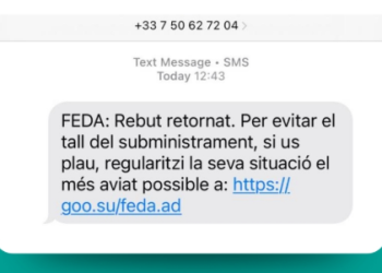 L'alerta de FEDA.