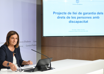 La ministra d’Afers Socials, Trini Marín.