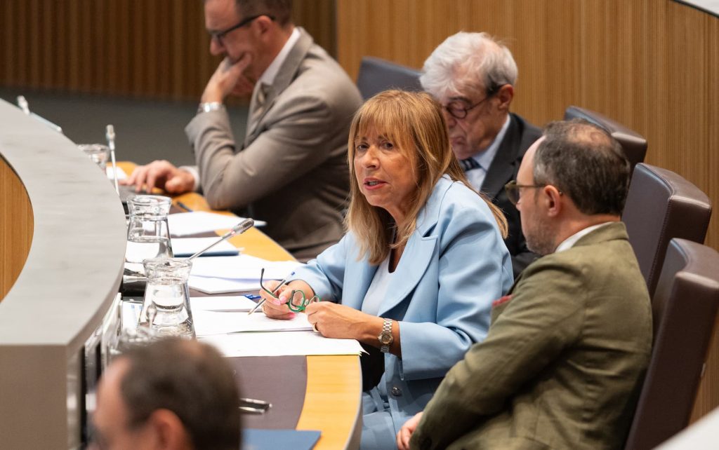 La ministra Conxita Marsol