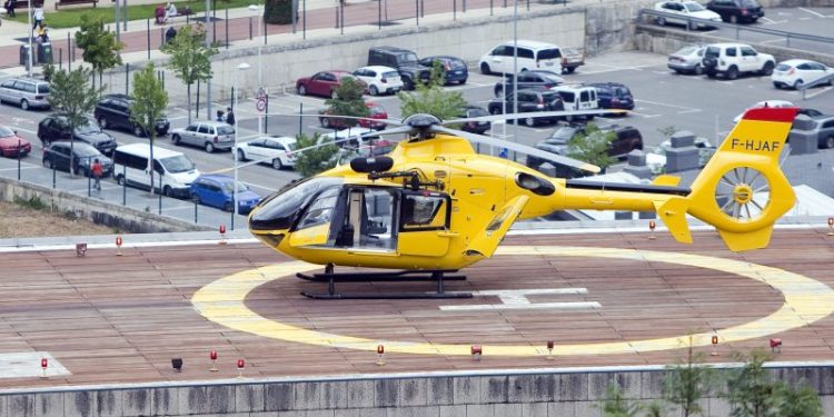 Helicòpter a l'hospital / Google