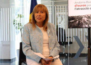 La ministra de Presidència, Economia, Treball i Habitatge, Conxita Marsol.