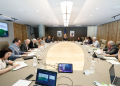 La reunió del pacte d'Estat celebrada aquest dimecres.