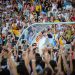 El Papa Lleó XIV a Montjuïc. Foto: ACN