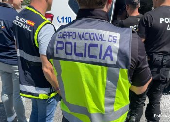 El moment que el detingut ha arribat a territori andorrà. Foto: Policia d'Andorra