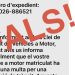 L'estafa denunciada per la policia. Foto: Policia d'Andorra