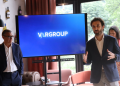 Andreu Tomàs, country manager de Var Group Andorra, durant l'acte.