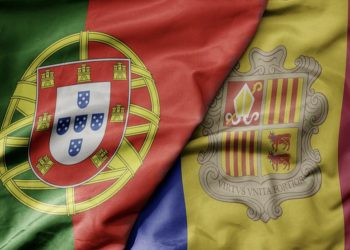 Banderes de Portugal i Andorra / CP