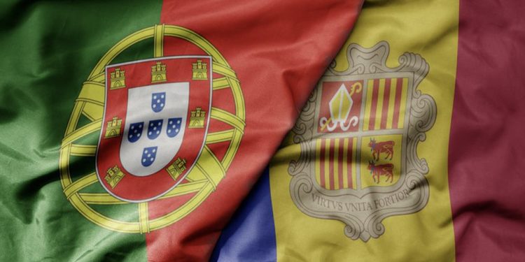 Banderes de Portugal i Andorra / CP