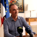 L'ambaixador francès, Nicolas Eybalin, durant l'atenció als mitjans de comunicació aquest dilluns al matí. Foto: M. F. (ANA)