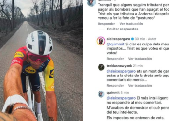 Polèmica amb Aleix Espargaró a xarxes.