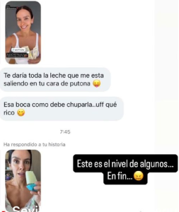 Part dels missatges que ha rebut Cristina Pedroche.