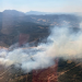 Incendi a prop de la carretera de Comiols, al municipi d'Artesa de Segre.