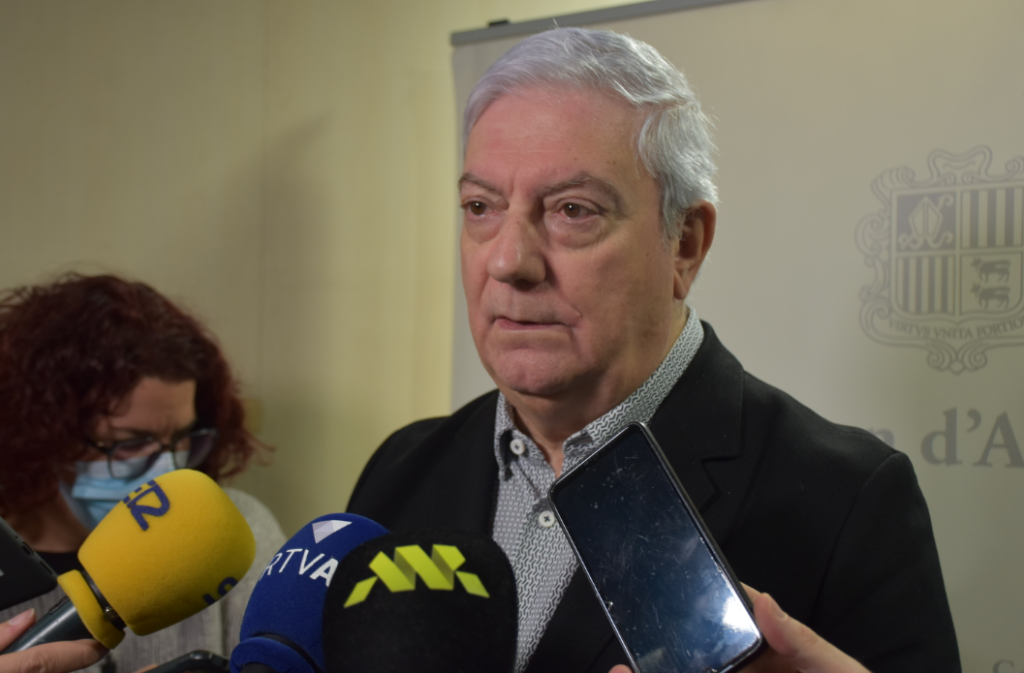 El president de la Confederació Empresarial Andorrana (CEA), Gerard Cadena.
