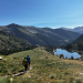 Uns excursionistes en el parc del Comapedrosa.
