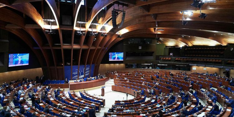 Una sessió del Consell d'Europa.