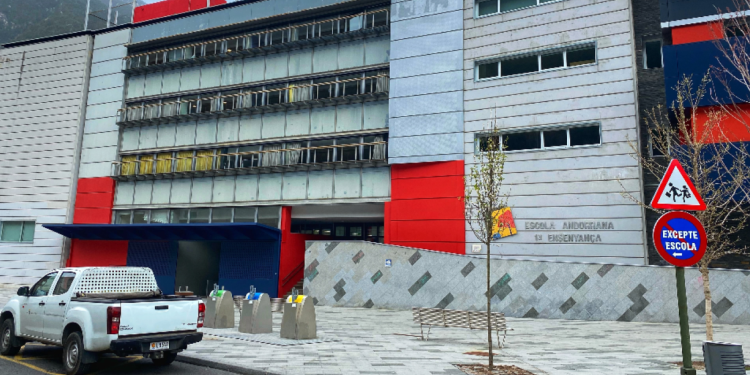 L'escola andorrana de Santa Coloma.