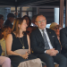 La cònsol major d'Escaldes-Engordany, Rosa Gili, conversa amb el cap de Govern, Xavier Espot, durant el ball de Santa Anna.