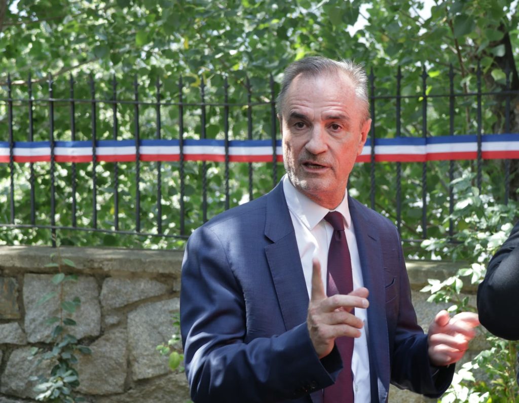 L'ambaixador francès, Nicolas Eybalin
