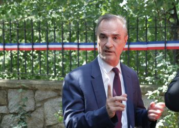 L'ambaixador francès, Nicolas Eybalin