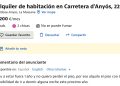 Lloguer habitació