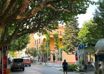 El passeig Joan Brudieu de la Seu d'Urgell