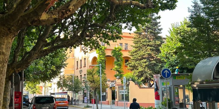 El passeig Joan Brudieu de la Seu d'Urgell