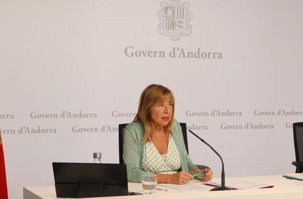 La ministra Conxita Marsol