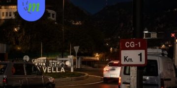 Treballs nocturns rotonda Casadet