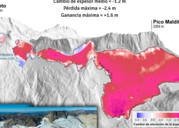 L'evolució del gel a l'Aneto i al Monte Perdido