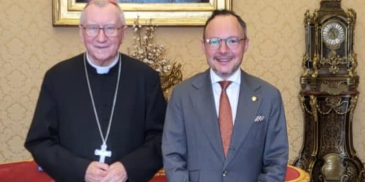 Pietro Parolin i Xavier Espot