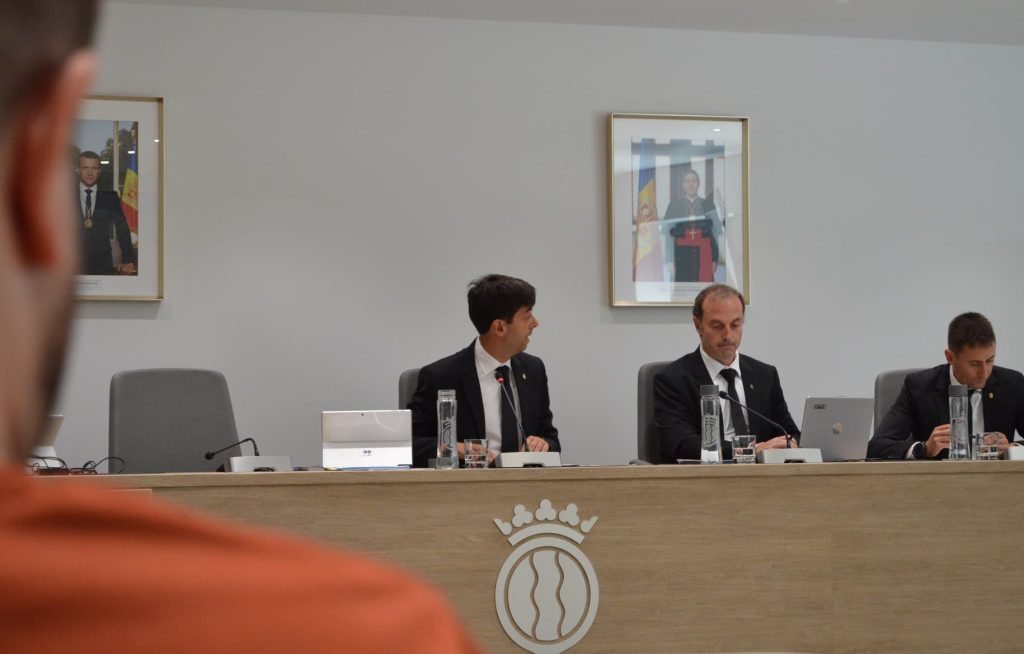 El cònsol major d'Andorra la Vella, Sergi González