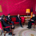 El nou representant personal del Copríncep francès al Principat d’Andorra, Frédéric Rose, i el bisbe d’Urgell i Copríncep d’Andorra, Josep-Lluís Serrano.