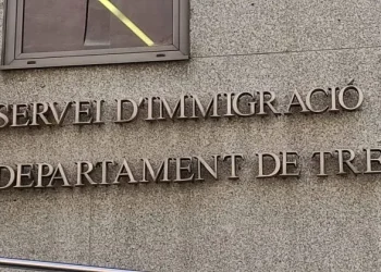 Entrada del Servei d'Immigració d'Andorra /SIA