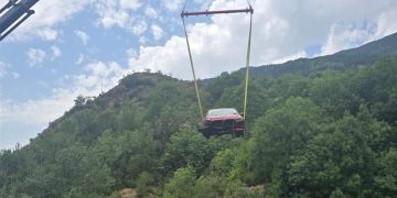 Vehicle accidentat policia